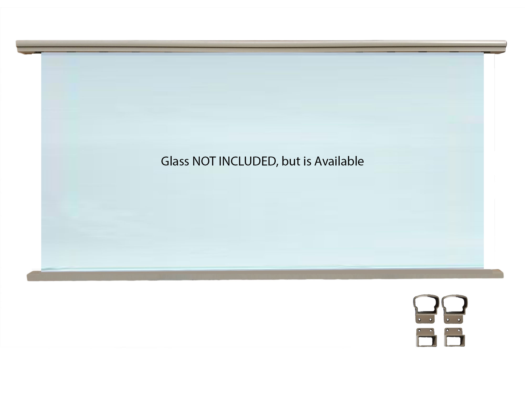 Glass Panel Railing Kit - Glass Optional