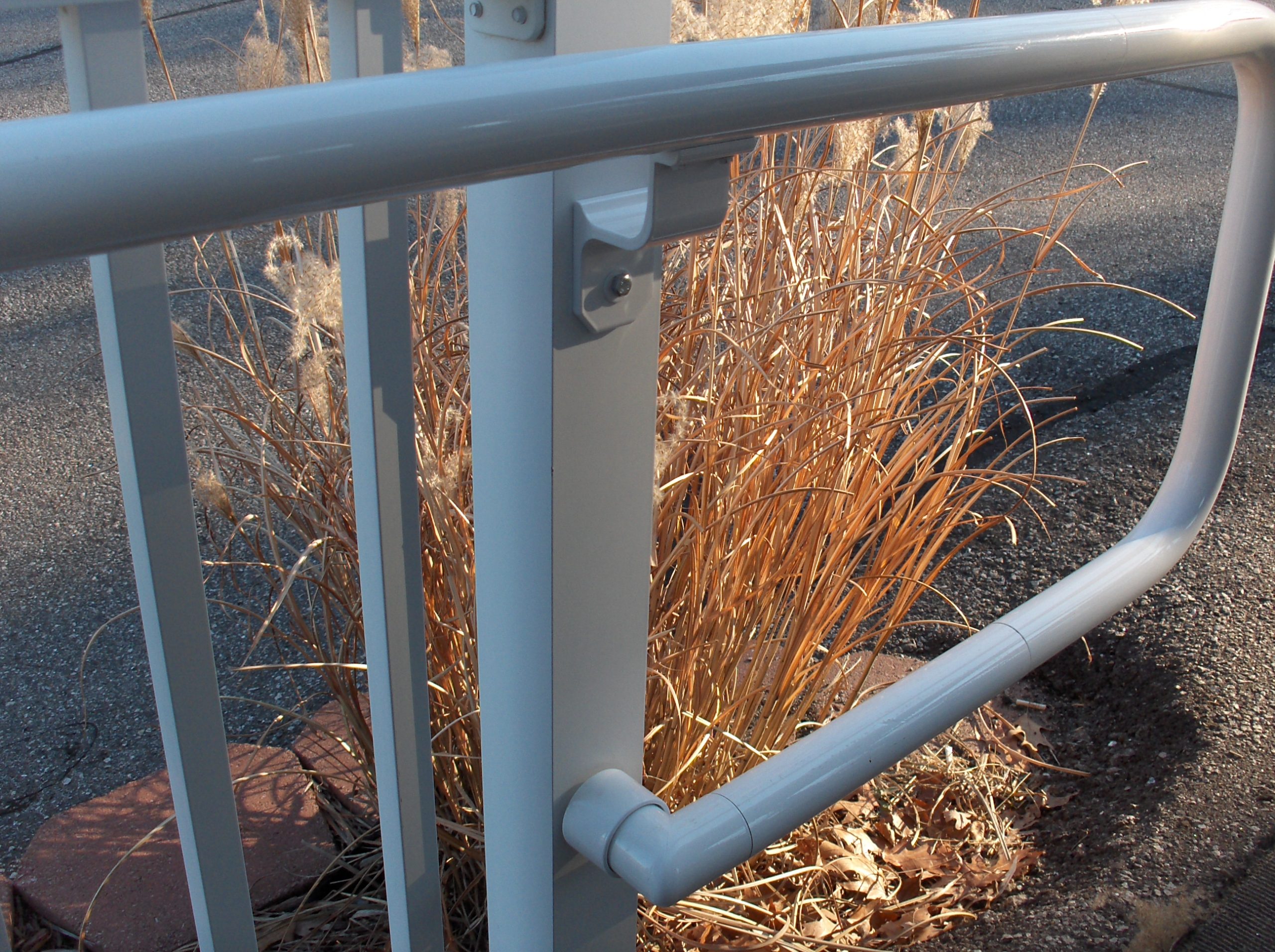 Termination Bracket on Post
