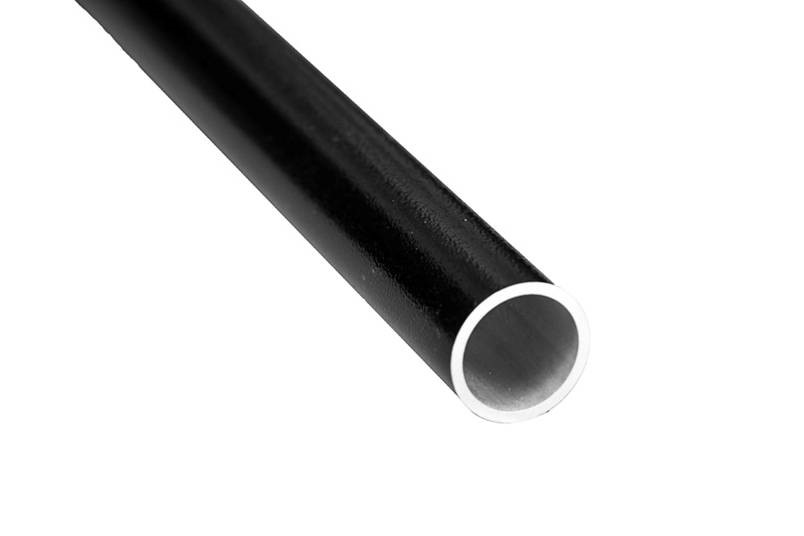 1.9 in. OD Round Pipe - Hammered Black