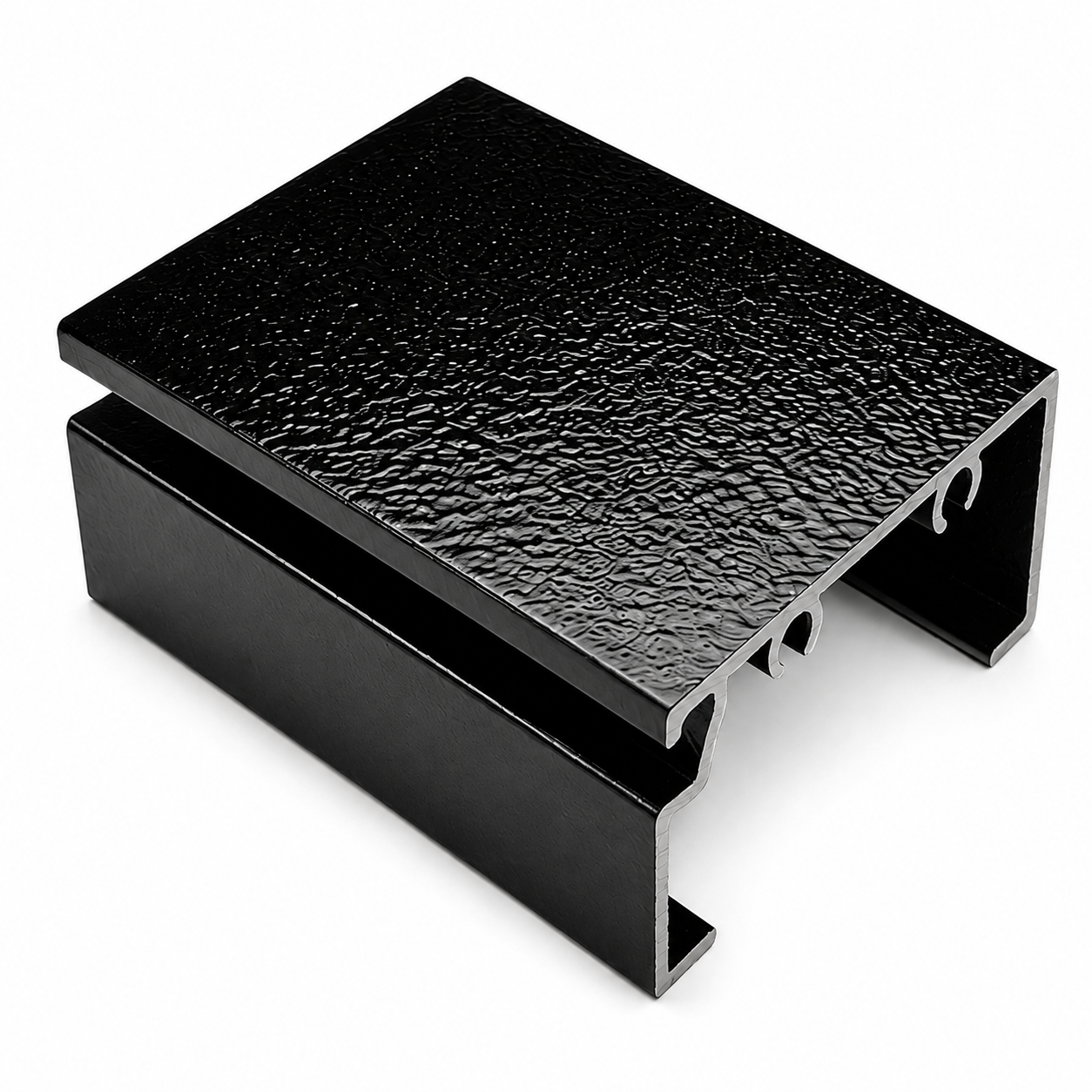 Hammered Black Open Back