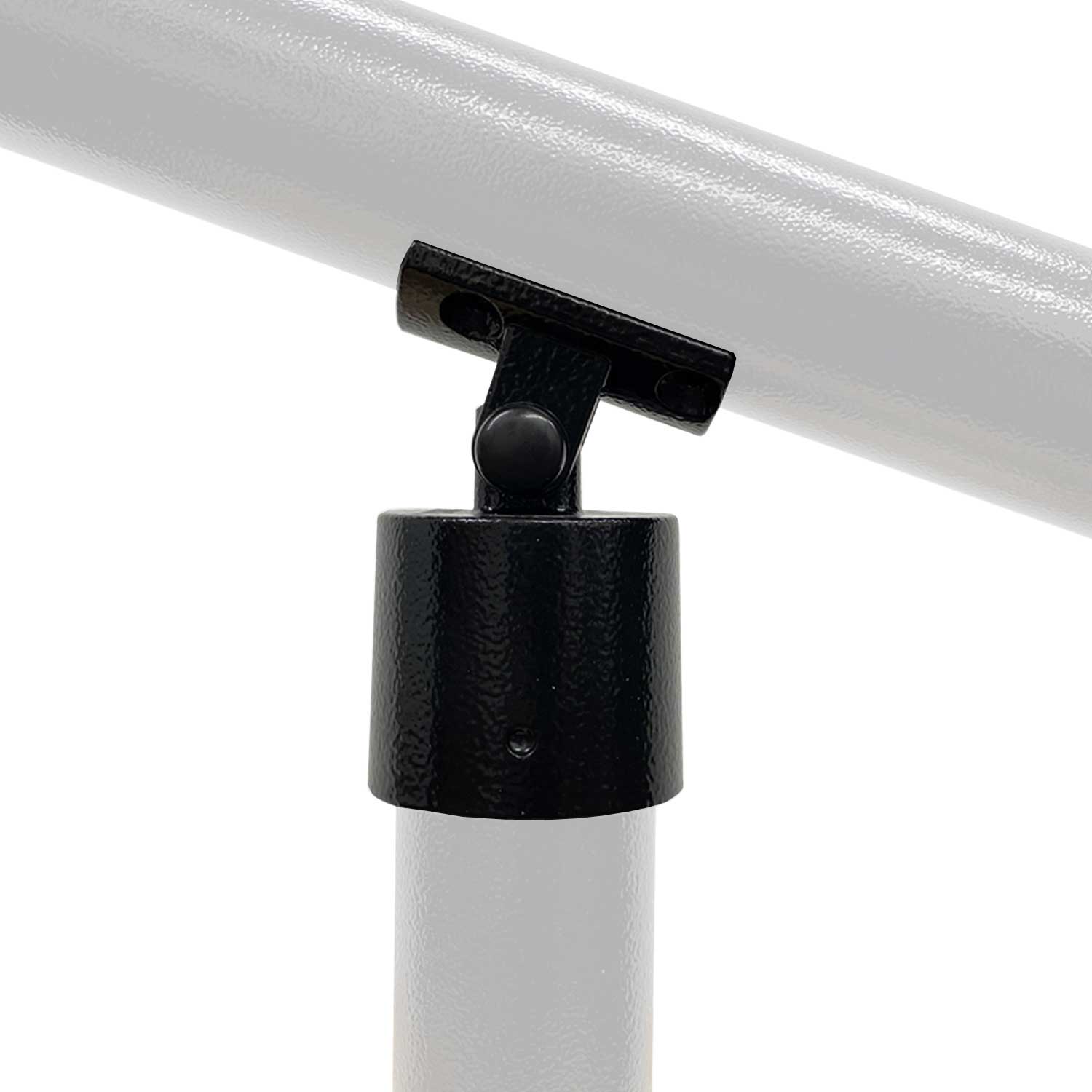 CHA275 Cradle Bracket Hammered Black