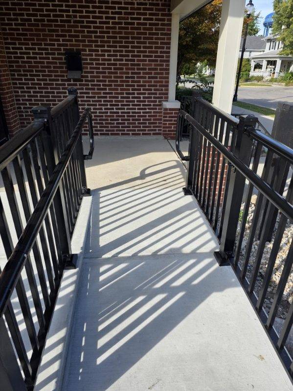 ADA Aluminum Handrail Round Pipe for 1.9 in. OD Systems – 8 ft. Length - Image 6