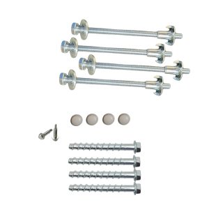 Post Installation Hardware Kit for Wood and Concrete