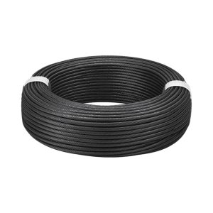 1x19 black oxide wire rope on a reel