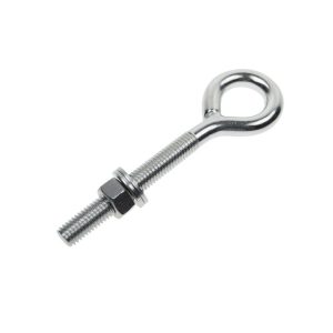 316 Stainless Plain Eye Bolt, 5/16" x 3-3/16"