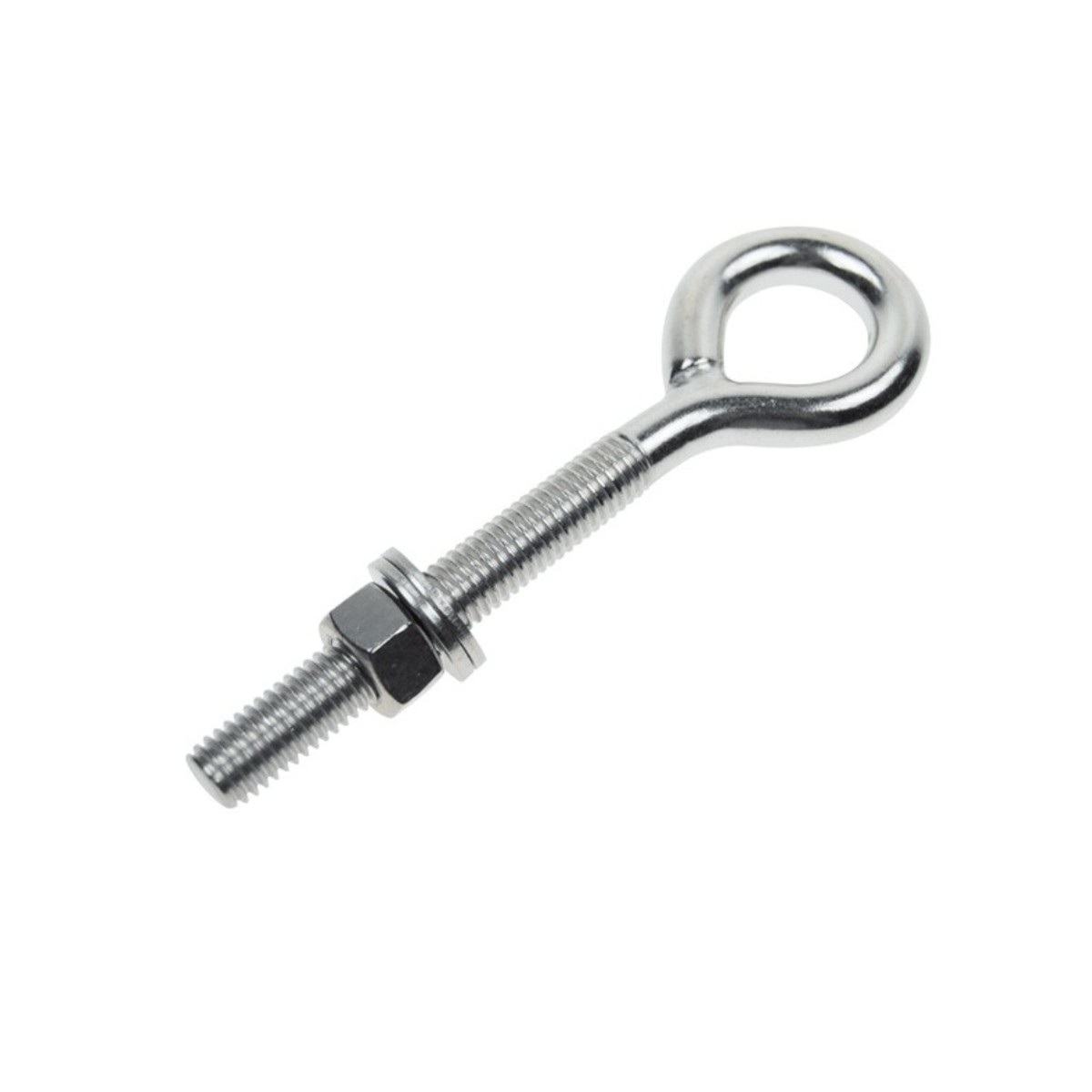 316 Stainless Plain Eye Bolt, 5/16" x 3-3/16"