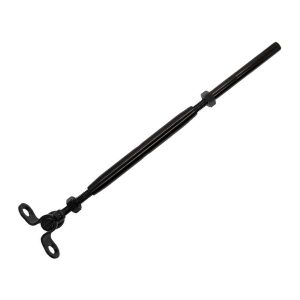 Black oxide deck toggle and life line stud with turnbuckle