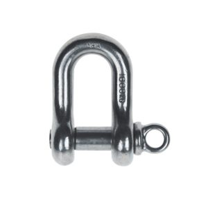 316 Stainless Screw-Pin Chain Shackle, Oversized Pin