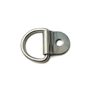 316 Stainless D-Ring Pad Eye, 3mm x 20mm