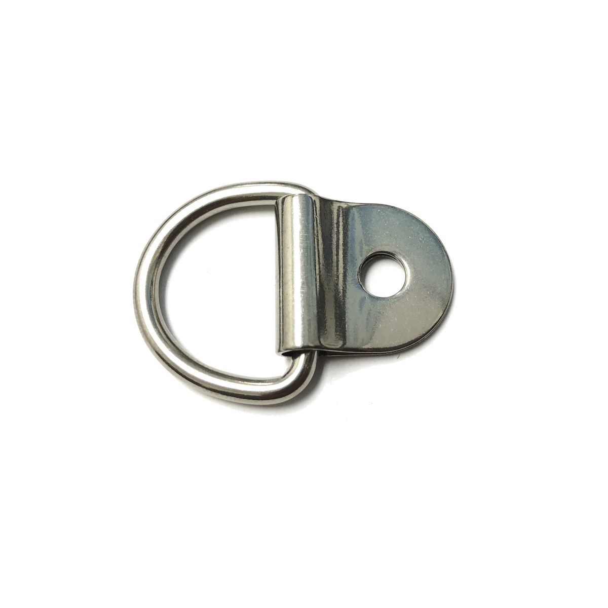 316 Stainless D-Ring Pad Eye, 3mm x 20mm