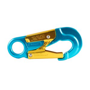 Forged Aluminum Double-Action Snap Hook, Black or Blue