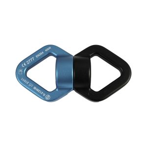 Forged Aluminum Eye-to-Eye Swivel with Ball Bearing, 40 kN
