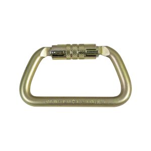Large Steel Equal-D Carabiner, 60 kN
