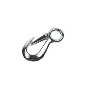 316 Stainless Large-Eye Slip Hook with Latch