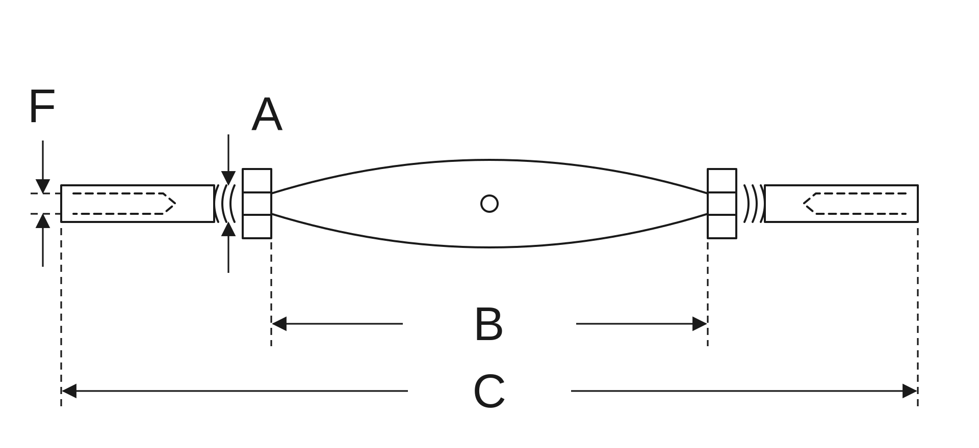 Life Line Stud and Stud Turnbuckle dimension drawing