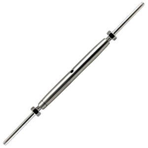 Stainless steel life line stud and stud turnbuckle