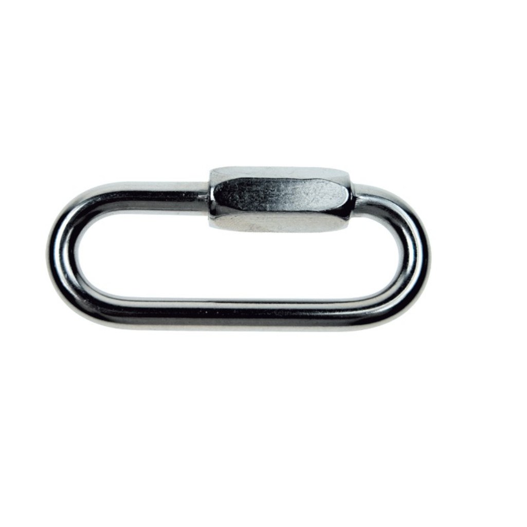 316 Stainless Long Quick Link, Wide Opening