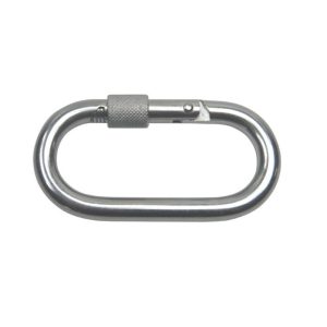 316 Stainless Oval Snap Hook with Screw Lock