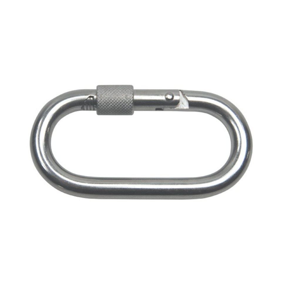316 Stainless Oval Snap Hook with Screw Lock