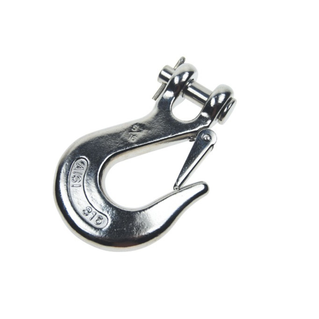 316 Stainless Clevis Slip Hook with Latch